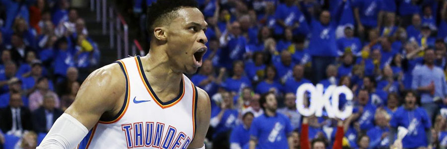 The NBA Championship Odds for the Thunder are looking better.